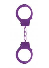 Фиолетовые наручники OUCH! Purple - Shots Media BV - купить с доставкой в Новосибирске