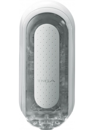 Белый мастурбатор FLIP 0 (ZERO) - Tenga - в Новосибирске купить с доставкой