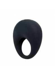 Черное вибрирующее эрекционное кольцо Trap - Baile - в Новосибирске купить с доставкой
