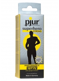 Спрей-пролонгатор длительного действия pjur SUPERHERO Strong Spray - 20 мл. - Pjur - купить с доставкой в Новосибирске