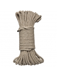 Бондажная пеньковая верёвка Kink Bind   Tie Hemp Bondage Rope 50 Ft - 15 м. - Doc Johnson - купить с доставкой в Новосибирске