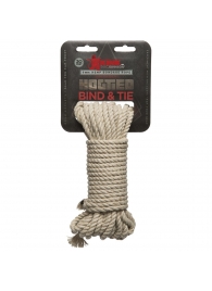 Бондажная пеньковая верёвка Kink Bind   Tie Hemp Bondage Rope 30 Ft - 9,1 м. - Doc Johnson - купить с доставкой в Новосибирске