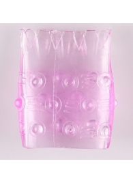 Розовая сквозная насадка  Ананасик - White Label - в Новосибирске купить с доставкой