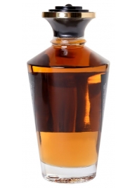 Массажное интимное масло с ароматом карамели - 100 мл. - Shunga - купить с доставкой в Новосибирске