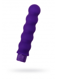 Фиолетовый фигурный вибратор - 17 см. - A-toys
