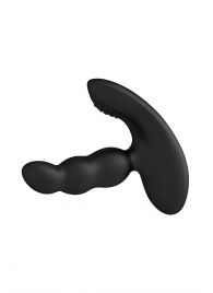 Черный силиконовый стимулятор простаты Levett Nitoc с пультом ДУ - Levett - в Новосибирске купить с доставкой