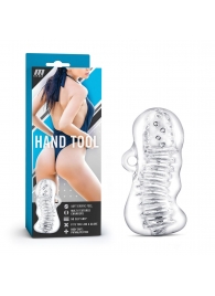 Прозрачный мастурбатор M for Men Hand Tool - Blush Novelties - в Новосибирске купить с доставкой