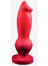 Красный фаллоимитатор  Стаффорд large  - 26 см. - Erasexa - купить с доставкой в Новосибирске