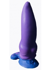 Фиолетовый фаллоимитатор  Зорг small  - 21 см. - Erasexa - купить с доставкой в Новосибирске
