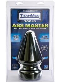 Огромный плуг Titanmen Tools Butt Plug 4.5  Diameter Ass Master - 23,1 см. - Doc Johnson