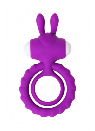 Фиолетовое эрекционное кольцо на пенис JOS  GOOD BUNNY - JOS - в Новосибирске купить с доставкой