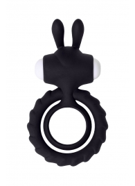 Черное эрекционное кольцо на пенис JOS  BAD BUNNY - JOS - в Новосибирске купить с доставкой