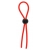 Красное эрекционное лассо с одной бусиной-утяжкой STRETCHY THIN LASSO - Dream Toys - в Новосибирске купить с доставкой