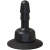 Плаг с присоской для фиксации насадок Deluxe 360° Swivel Suction Cup Plug - Doc Johnson - купить с доставкой в Новосибирске
