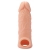 Телесная насадка EXTENDER WITH BALL STRAP 5.5 - 14 см. - Dream Toys - в Новосибирске купить с доставкой