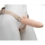 Телесный фаллопротез MEN STYLE с анальным стимулятором - 17,5 см. - LOVETOY (А-Полимер) - купить с доставкой в Новосибирске