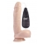 Телесный вибратор-реалистик 9 Stud Realistic Dildo - 23 см. - CNT