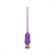 Фиолетовый тонкий стимулятор Nipple Vibrator - 23 см. - I-MOON - купить с доставкой в Новосибирске