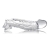 Прозрачная насадка для увеличения члена 2 Inch Clear Extender Sleeve - XR Brands - в Новосибирске купить с доставкой