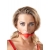 Силиконовый кляп-шар на чёрных ремешках Red Gag silicone - Orion - купить с доставкой в Новосибирске