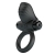 Черное эрекционное кольцо с вибрацией Adrien - Baile - в Новосибирске купить с доставкой