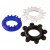 Набор из 3 эрекционных колец разного цвета и рельефа - Boys of Toys - в Новосибирске купить с доставкой