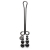 Зажим для клитора с бусинами Just Sensation Beaded Clitoral Clamp - Fifty Shades of Grey - купить с доставкой в Новосибирске