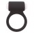 Чёрное эрекционное виброкольцо LIT-UP SILICONE STIMU RING 3 BLACK - Dream Toys - в Новосибирске купить с доставкой