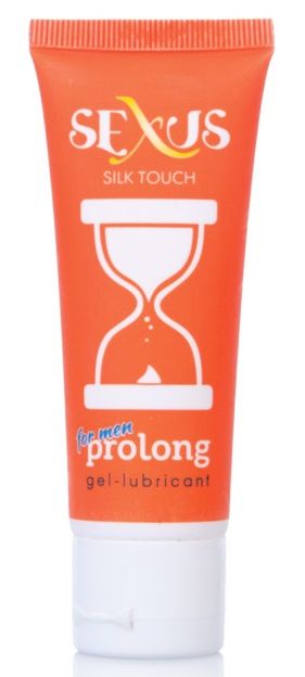 Пролонгирующая гель-смазка для мужчин Silk Touch Prolong - 50 мл. - Sexus - купить с доставкой в Новосибирске