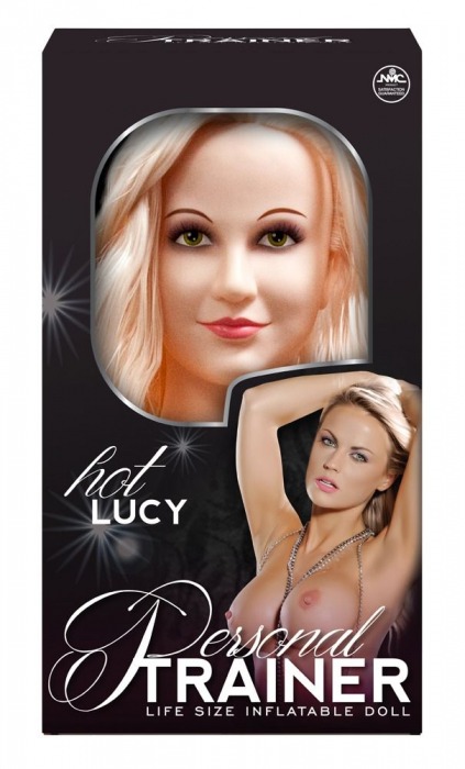 Надувная кукла с вибрацией и 2 любовными отверстиями Hot Lucy Lifesize Love Doll - NMC - в Новосибирске купить с доставкой
