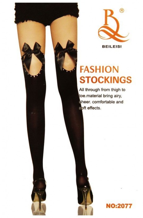 Чулочки с бантом и стразами - Джага-Джага купить с доставкой