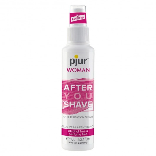 Спрей после бритья pjur WOMAN After You Shave Spray - 100 мл. - Pjur - купить с доставкой в Новосибирске