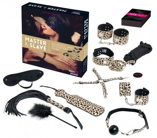 Эротическая игра Master   Slave с аксессуарами - Tease&Please - купить с доставкой в Новосибирске