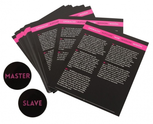 Эротическая игра Master   Slave с аксессуарами - Tease&Please - купить с доставкой в Новосибирске