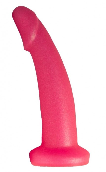 Розовый плаг-массажёр для простаты - 13,5 см. - LOVETOY (А-Полимер) - в Новосибирске купить с доставкой