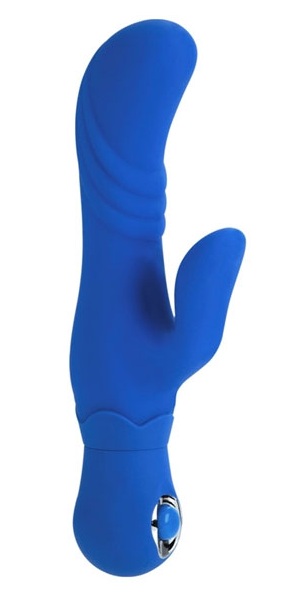 Синий вибромассажер точки G серии Posh - California Exotic Novelties