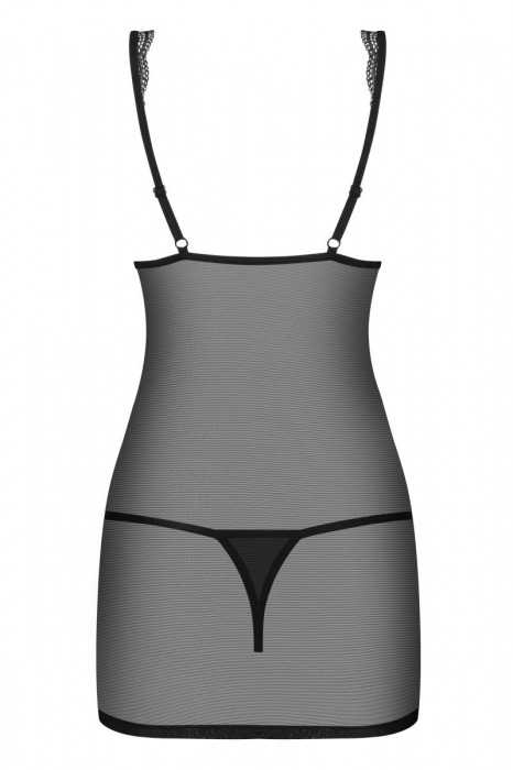 Обольстительная коротенькая сорочка с кружевом - Obsessive купить с доставкой