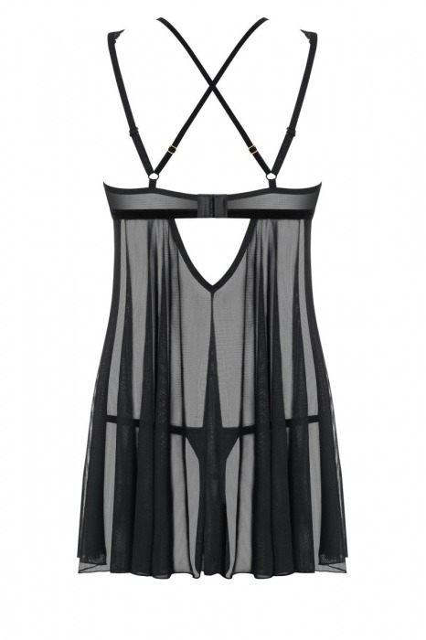 Восхитительная короткая сорочка с цветочным принтом - Obsessive купить с доставкой