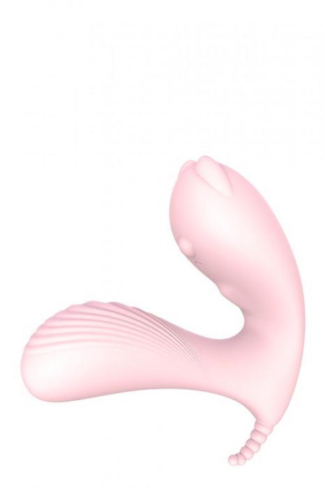 Нежно-розовый стимулятор LAY-ON KITTY - Dream Toys