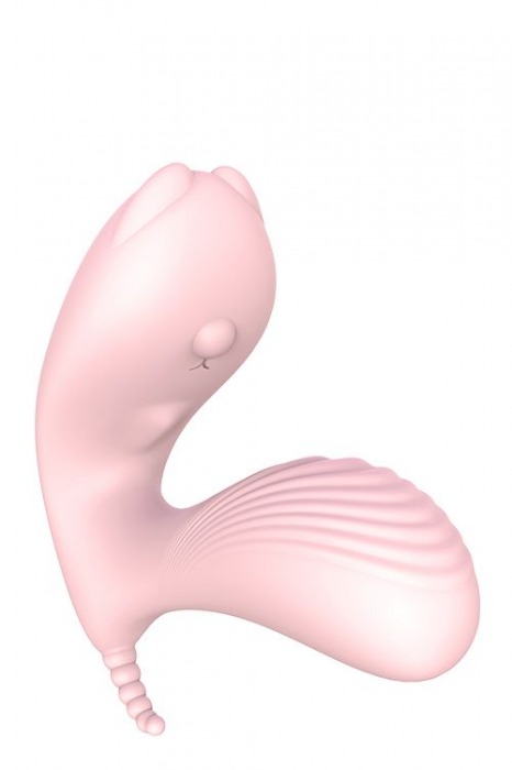 Нежно-розовый стимулятор LAY-ON KITTY - Dream Toys