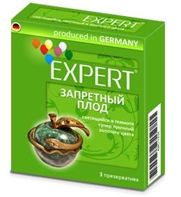 Презервативы Expert  Запретный плод  - 3 шт. - Expert - купить с доставкой в Новосибирске
