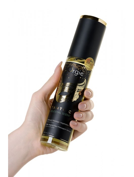 Растительное массажное масло Orgie Tantric Celestial Scent - 200 мл. - ORGIE - купить с доставкой в Новосибирске
