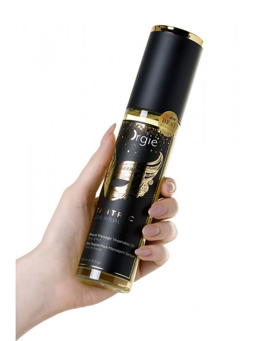 Растительное массажное масло Orgie Tantric Love Ritual - 200 мл. - ORGIE - купить с доставкой в Новосибирске
