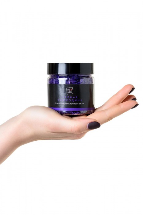 Соль для ванны с ароматом чёрной смородины - 200 гр. - Штучки-дрючки - купить с доставкой в Новосибирске