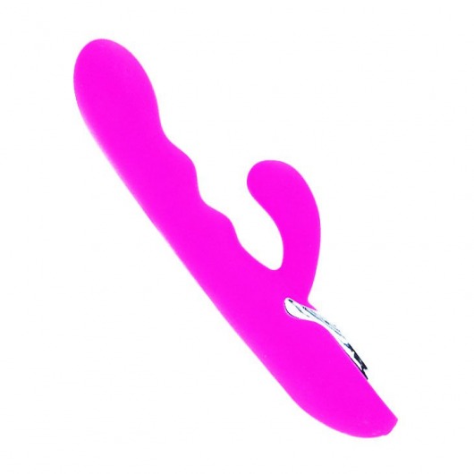 Перезаряжаемый водонепроницаемый вибромассажер Passion - 22,5 см. - Baile