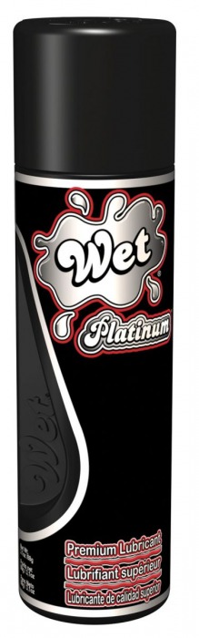 Гель-лубрикант на силиконовой основе Wet Platinum - 93 мл. - Wet International Inc. - купить с доставкой в Новосибирске