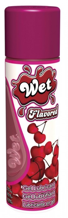 Лубрикант Wet Flavored Sweet Cherry с ароматом вишни - 106 мл. - Wet International Inc. - купить с доставкой в Новосибирске