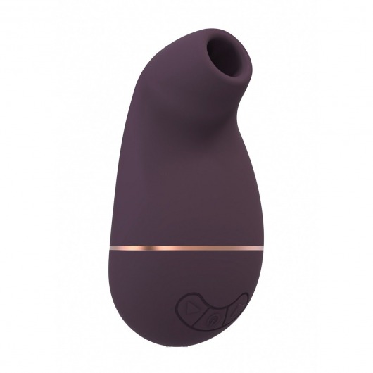 Фиолетовый клиторальный вакуум-волновой массажер Irresistible Kissable - Irresistible