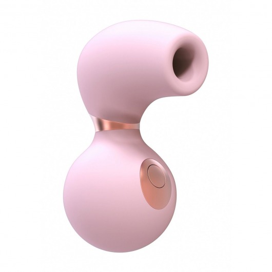 Розовый клиторальный вакуум-волновой массажер Irresistible Invincible - Irresistible