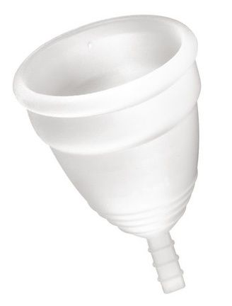 Белая менструальная чаша Yoba Nature Coupe - размер S - Yoba - купить с доставкой в Новосибирске